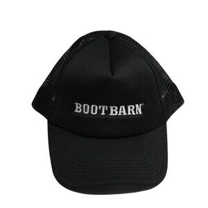 Boot Barn Logo Ball Cap in Black